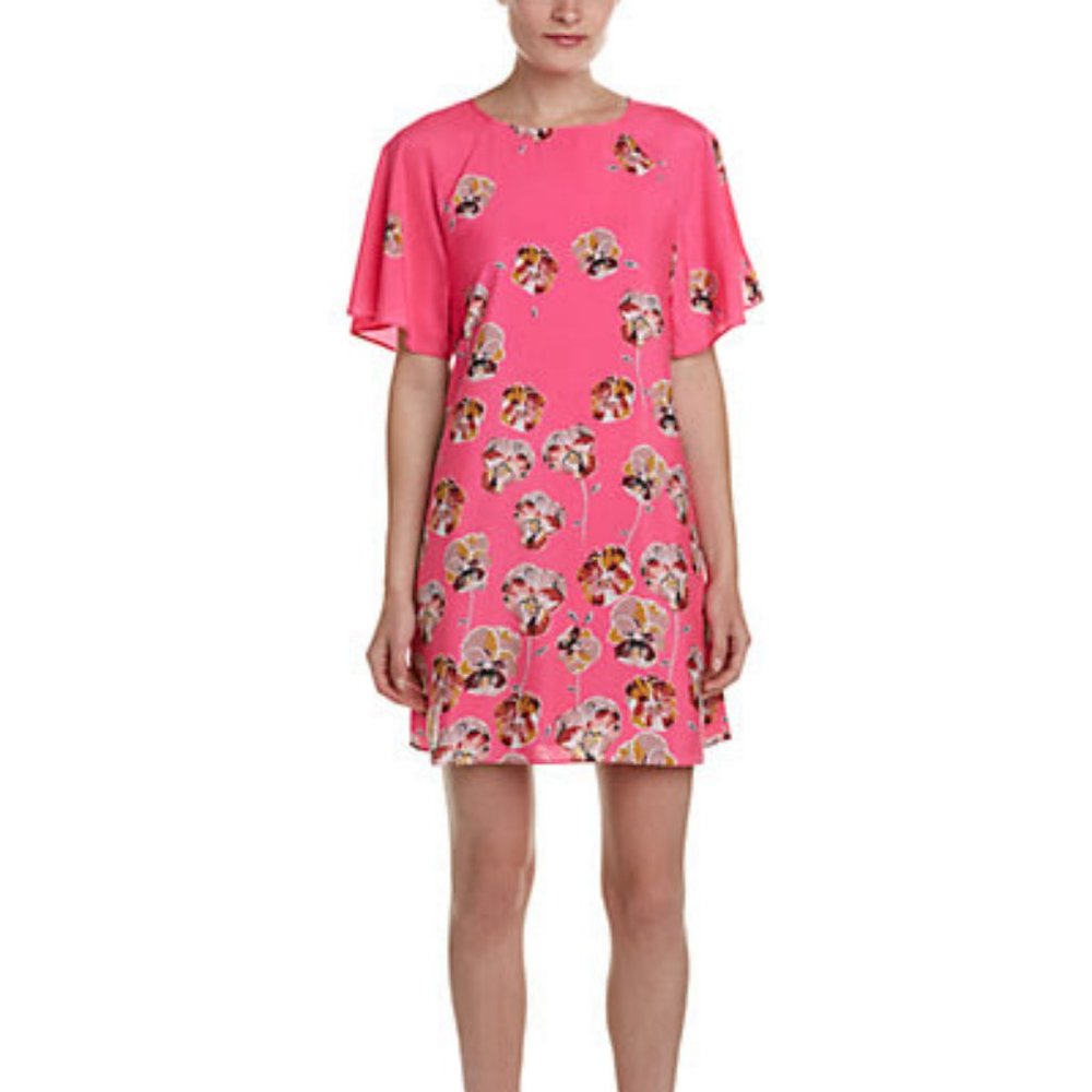 CeCe by Cynthia Steffe A Line Dress, Size 4 Floral